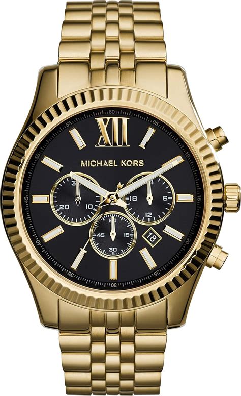 michael kors mk8286 horloge|Michael Kors leather watch.